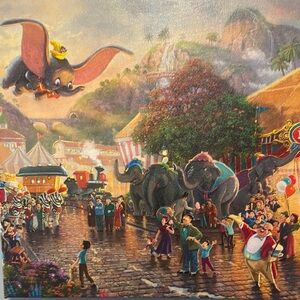 Thomas Kinkade Studio Disney Dumbo